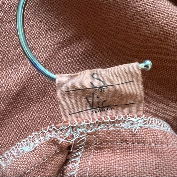 Elizabeth Suzann Linen Clyde Trench - Terra-ish - Picture 4 of 14